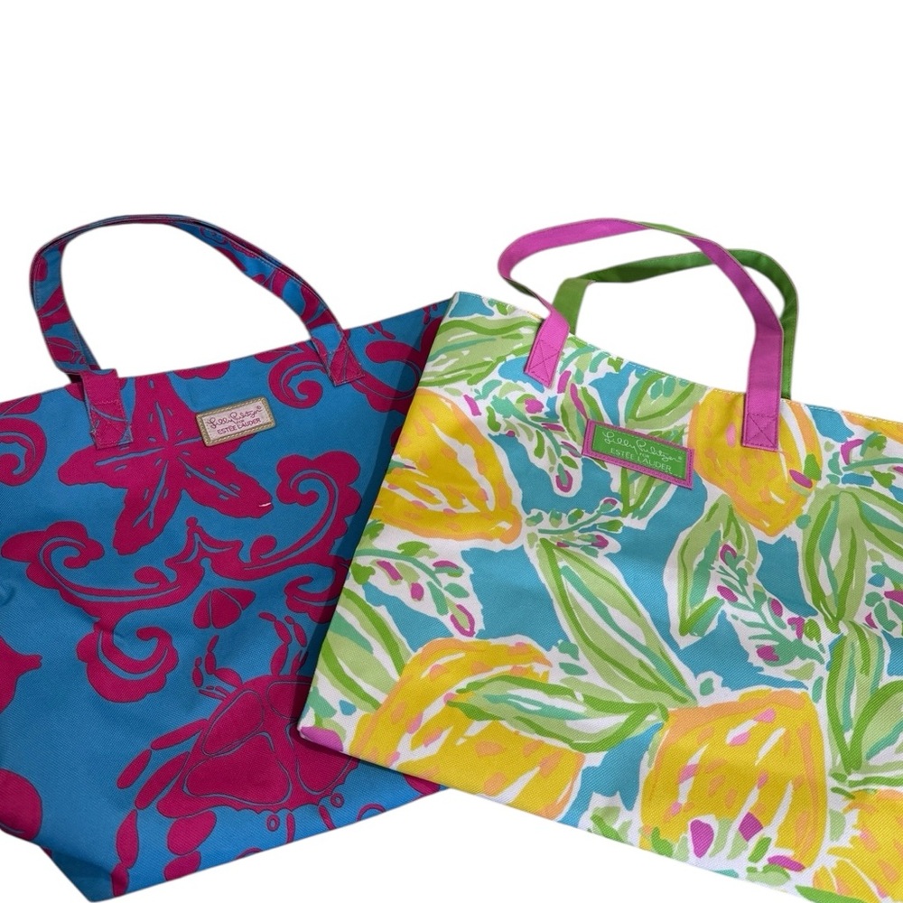 Lilly Pulitzer Totes Set of 2